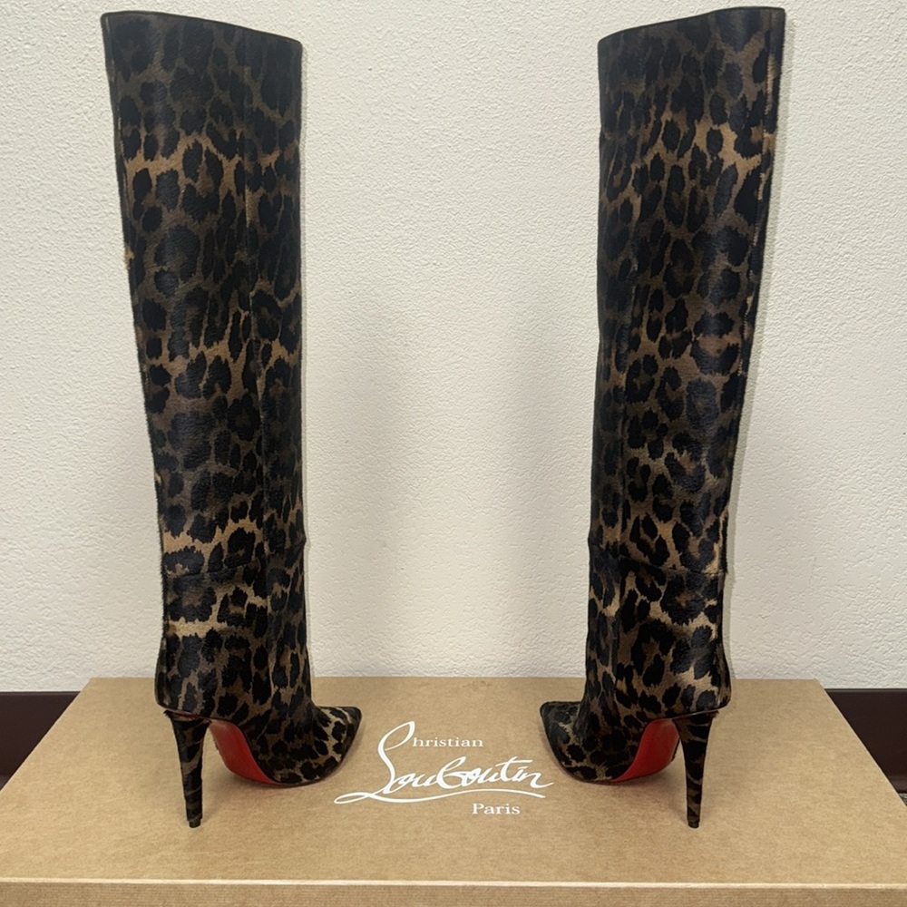 CHRISTIAN LOUBOUTIN - Size 36.5 - ASTRILARGE BOTTA 100 - Picture 7 of 14